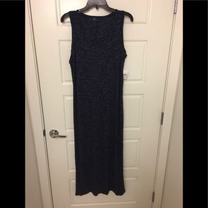 NWT - never worn navy/gray Gap maxi dress size M